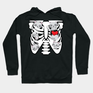 Cat in your bone Hoodie